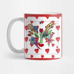 Hearts and Mind Garden Mug